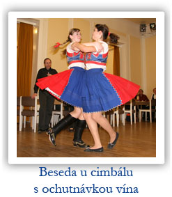 Beseda u cimbálu s ochutnávkou vína